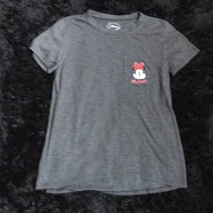 Grey Minnie Mouse t shirt
